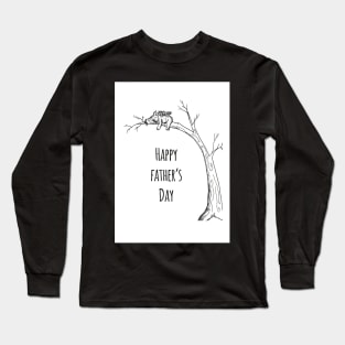 Happy Fathers day Koala Long Sleeve T-Shirt